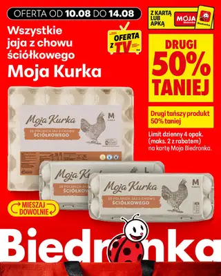 Biedronka - gazetka promocyjna Biedronkowe oszczędności od poniedziałku 10.08 do środy 12.08 - strona 3