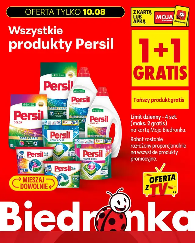 Biedronka - gazetka promocyjna Biedronkowe oszczędności od poniedziałku 10.08 do środy 12.08 - strona 11