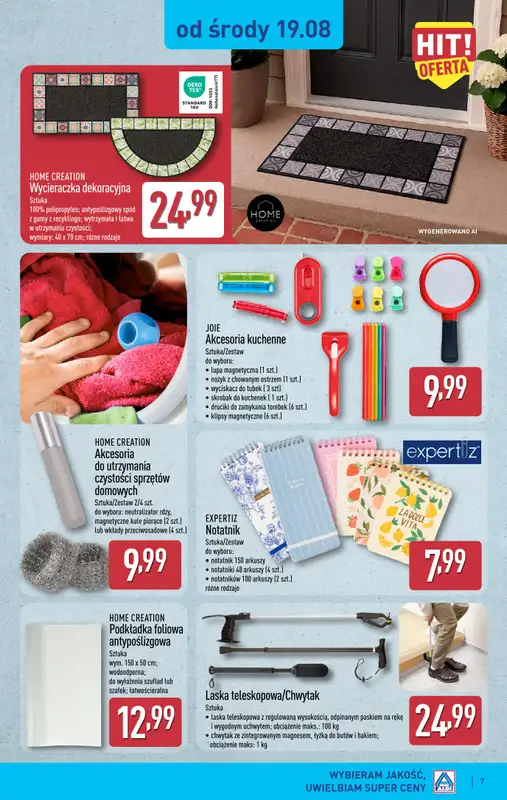 Aldi - gazetka promocyjna Aldi ma to coś! od środy 19.08 do soboty 22.08 - strona 7