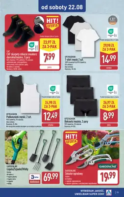Aldi - gazetka promocyjna Aldi ma to coś! od środy 19.08 do soboty 22.08 - strona 15