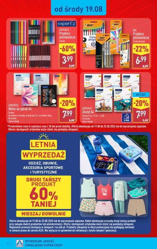 Aldi - gazetka promocyjna Aldi ma to coś! od środy 19.08 do soboty 22.08 - strona 4