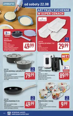 Aldi - gazetka promocyjna Aldi ma to coś! od środy 19.08 do soboty 22.08 - strona 12