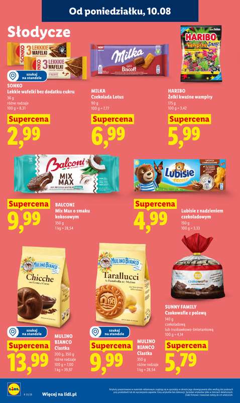Lidl - gazetka promocyjna Oferta od poniedziałku od poniedziałku 10.08 do wtorku 11.08 - strona 80