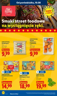 Lidl - gazetka promocyjna Oferta od poniedziałku od poniedziałku 10.08 do wtorku 11.08 - strona 62