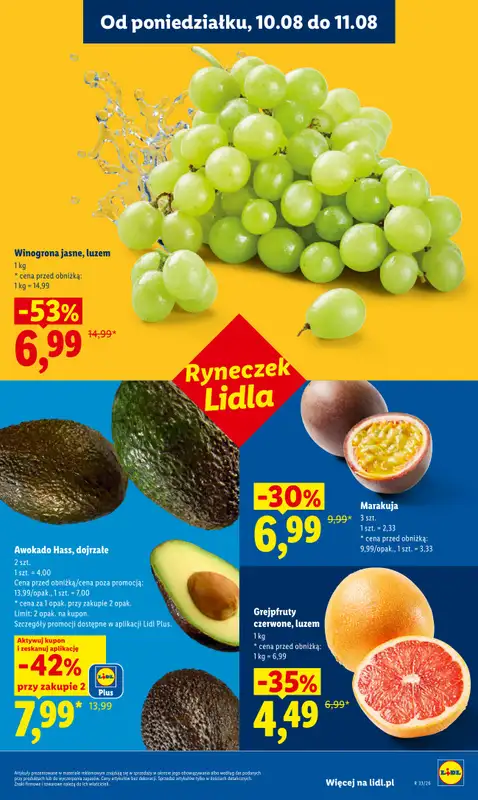 Lidl - gazetka promocyjna Oferta od poniedziałku od poniedziałku 10.08 do wtorku 11.08 - strona 41