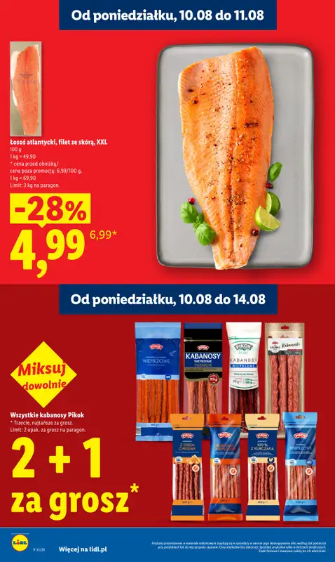 Lidl - gazetka promocyjna Oferta od poniedziałku od poniedziałku 10.08 do wtorku 11.08 - strona 18