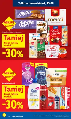 Lidl - gazetka promocyjna Oferta od poniedziałku od poniedziałku 10.08 do wtorku 11.08 - strona 28