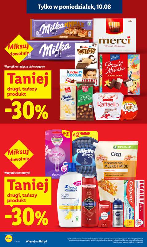 Lidl - gazetka promocyjna Oferta od poniedziałku od poniedziałku 10.08 do wtorku 11.08 - strona 28