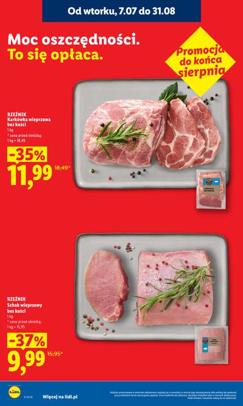 Lidl - gazetka promocyjna Oferta od poniedziałku od poniedziałku 10.08 do wtorku 11.08 - strona 20