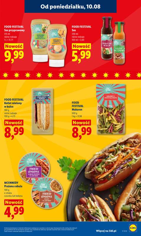 Lidl - gazetka promocyjna Oferta od poniedziałku od poniedziałku 10.08 do wtorku 11.08 - strona 63