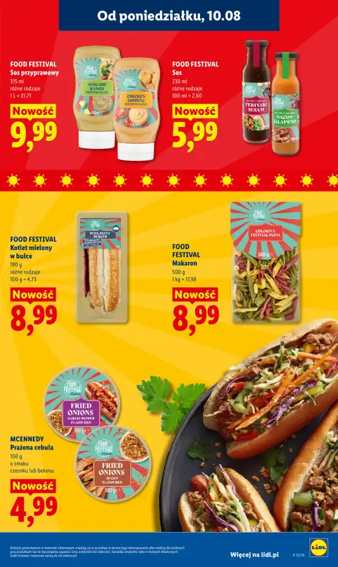 Lidl - gazetka promocyjna Oferta od poniedziałku od poniedziałku 10.08 do wtorku 11.08 - strona 63