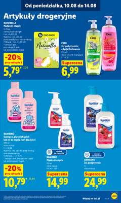 Lidl - gazetka promocyjna Oferta od poniedziałku od poniedziałku 10.08 do wtorku 11.08 - strona 89