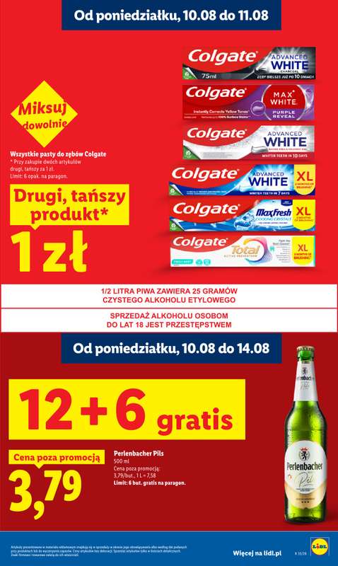 Lidl - gazetka promocyjna Oferta od poniedziałku od poniedziałku 10.08 do wtorku 11.08 - strona 29