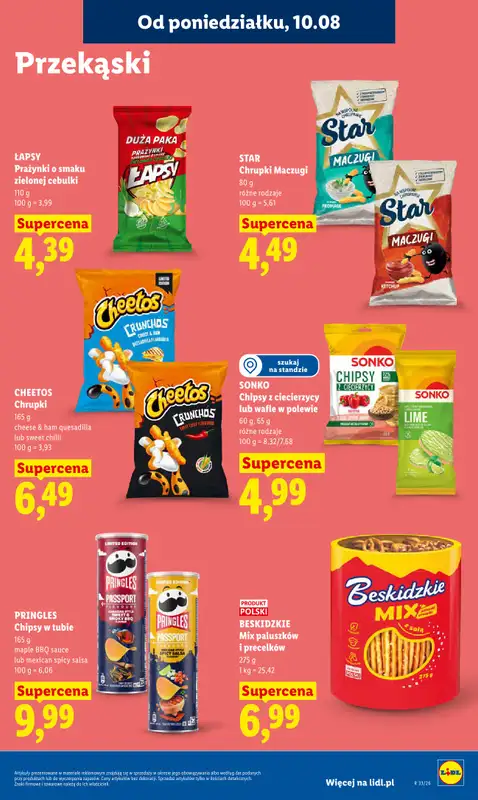 Lidl - gazetka promocyjna Oferta od poniedziałku od poniedziałku 10.08 do wtorku 11.08 - strona 75
