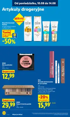 Lidl - gazetka promocyjna Oferta od poniedziałku od poniedziałku 10.08 do wtorku 11.08 - strona 88