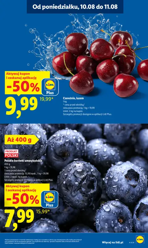 Lidl - gazetka promocyjna Oferta od poniedziałku od poniedziałku 10.08 do wtorku 11.08 - strona 23