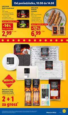 Lidl - gazetka promocyjna Oferta od poniedziałku od poniedziałku 10.08 do wtorku 11.08 - strona 47