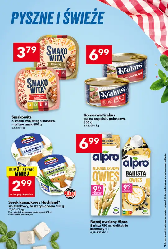 LEWIATAN - gazetka promocyjna Gazetka „MAMY TO w Lewiatanie” od czwartku 13.08 do środy 19.08 - strona 2