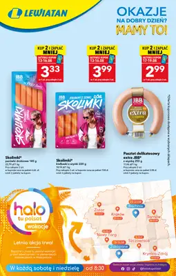 LEWIATAN - gazetka promocyjna Okazje na dobry dzień od czwartku 13.08 do środy 19.08