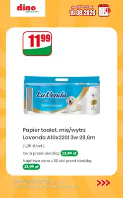 Dino - gazetka promocyjna Specjalna oferta na 10.08.2026 - promocje spoza gazetki od poniedziałku 10.08 do poniedziałku 10.08 - strona 11