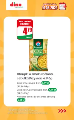 Dino - gazetka promocyjna Specjalna oferta na 10.08.2026 - promocje spoza gazetki od poniedziałku 10.08 do poniedziałku 10.08 - strona 9