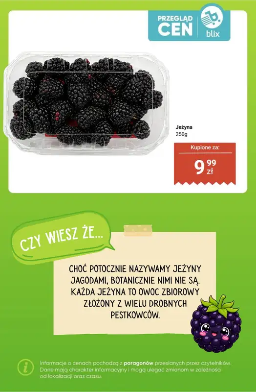 Dino - gazetka promocyjna Owoce i warzywa - przegląd cen i ciekawostki od poniedziałku 10.08 do niedzieli 16.08 - strona 2