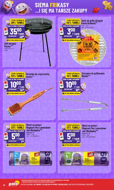 POLOmarket - gazetka promocyjna Frikasowy Katalog od środy 12.08 do wtorku 18.08 - strona 16