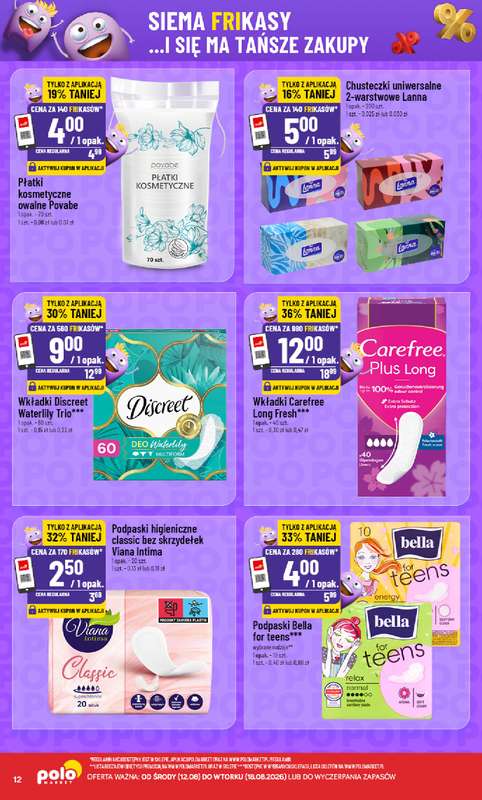 POLOmarket - gazetka promocyjna Frikasowy Katalog od środy 12.08 do wtorku 18.08 - strona 12