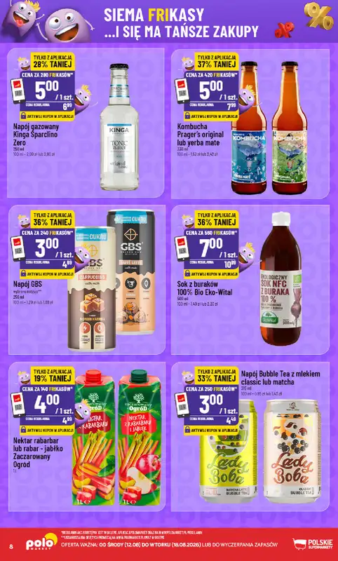 POLOmarket - gazetka promocyjna Frikasowy Katalog od środy 12.08 do wtorku 18.08 - strona 8