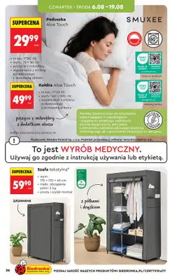 Biedronka - gazetka promocyjna Hity i inspiracje, od 03.08 od poniedziałku 03.08 do środy 19.08 - strona 38
