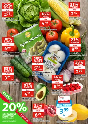 Auchan - gazetka promocyjna Gazetka Racibórz I Sezon na promocje trwa!  do wtorku 25.08 - strona 6