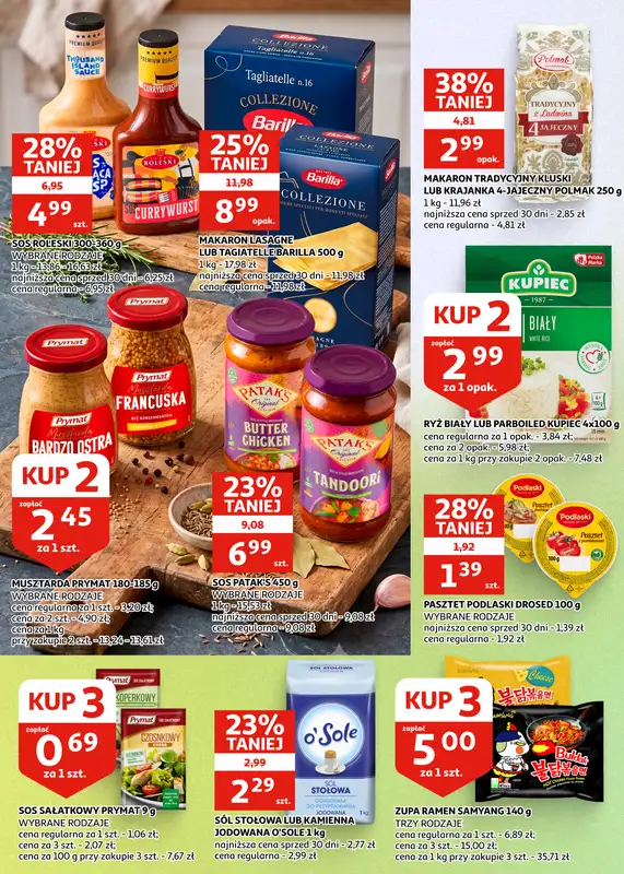 Auchan - gazetka promocyjna Gazetka Racibórz I Sezon na promocje trwa!  do wtorku 25.08 - strona 13