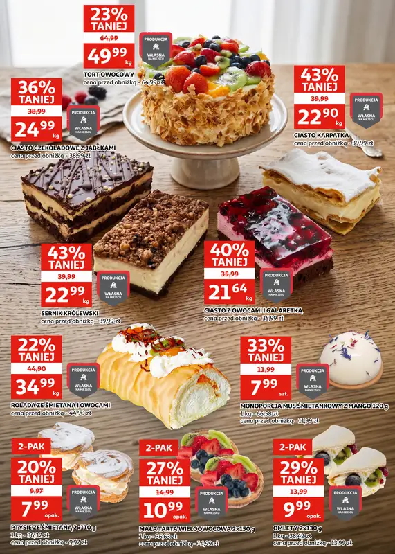 Auchan - gazetka promocyjna Gazetka Zielona Góra I Sezon na promocje trwa!  do wtorku 25.08 - strona 9