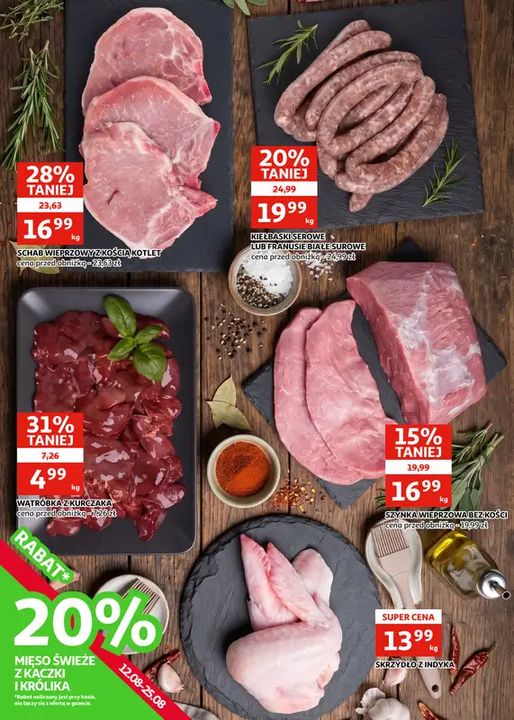 Auchan - gazetka promocyjna Gazetka Zielona Góra I Sezon na promocje trwa!  do wtorku 25.08 - strona 2