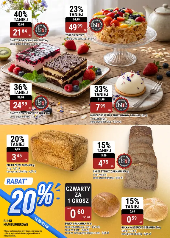 bi1 - gazetka promocyjna Gazetka Białystok I Sezon na promocje trwa! od środy 12.08 do wtorku 25.08 - strona 6