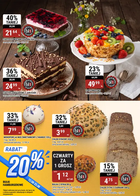bi1 - gazetka promocyjna Gazetka Ełk I Sezon na promocje trwa! od środy 12.08 do wtorku 25.08 - strona 6