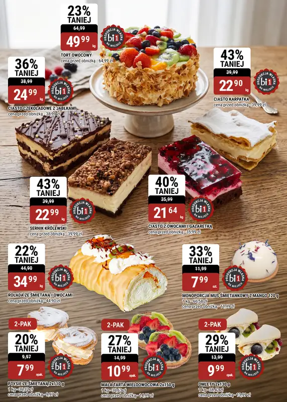 bi1 - gazetka promocyjna Gazetka Szczecin I Sezon na promocje trwa! od środy 12.08 do wtorku 25.08 - strona 9
