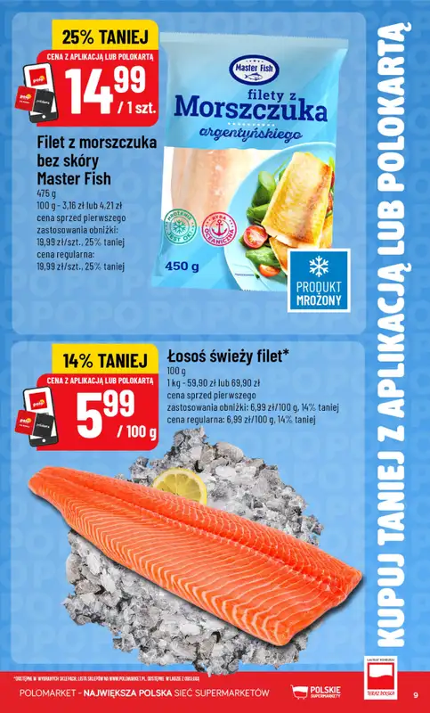 POLOmarket - gazetka promocyjna Kupuj taniej z aplikacją lub polokartą od środy 12.08 do wtorku 18.08 - strona 9