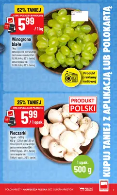 POLOmarket - gazetka promocyjna Kupuj taniej z aplikacją lub polokartą od środy 12.08 do wtorku 18.08 - strona 7