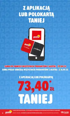 POLOmarket - gazetka promocyjna Kupuj taniej z aplikacją lub polokartą od środy 12.08 do wtorku 18.08 - strona 18