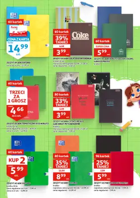 Auchan - gazetka promocyjna Gazetka Zielona Góra I Witaj szkoło, promocje wkoło!  do wtorku 01.09 - strona 9