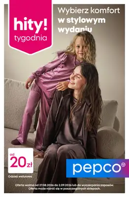 Pepco - gazetka promocyjna Gazetka od czwartku 27.08 do środy 02.09