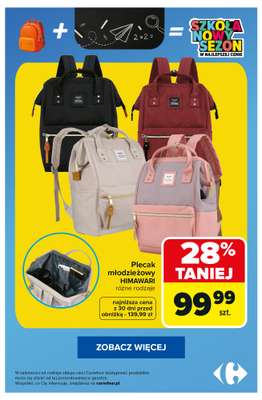 Carrefour - gazetka promocyjna SUPER PROMOCJE na plecaki i piórniki! od poniedziałku 10.08 do poniedziałku 17.08 - strona 6