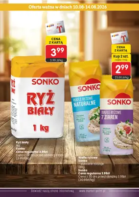 Market Point - gazetka promocyjna Gazetka od poniedziałku 10.08 do środy 26.08 - strona 2