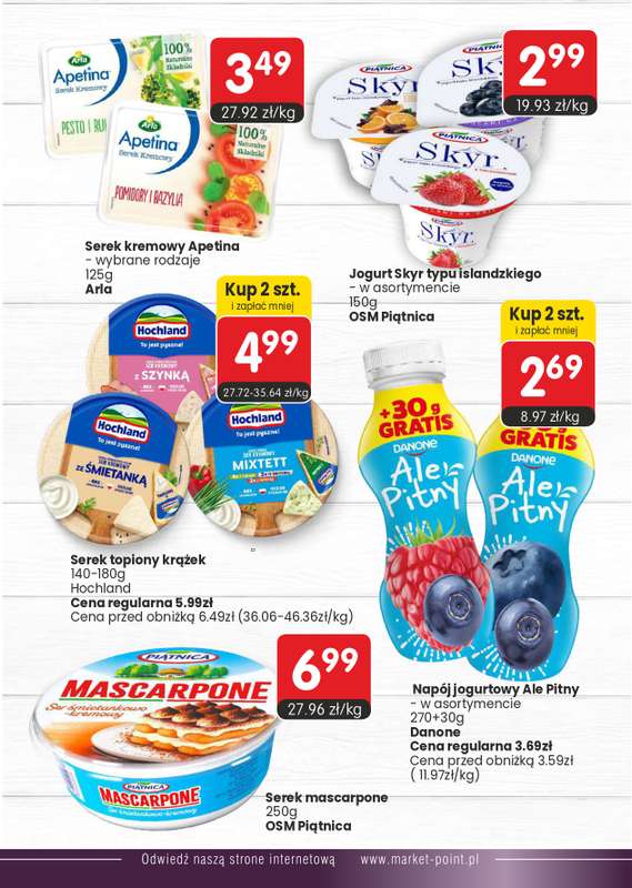 Market Point - gazetka promocyjna Gazetka od poniedziałku 10.08 do środy 26.08 - strona 10