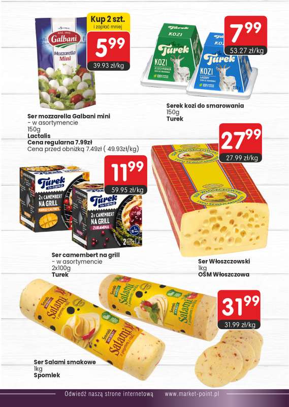 Market Point - gazetka promocyjna Gazetka od poniedziałku 10.08 do środy 26.08 - strona 7