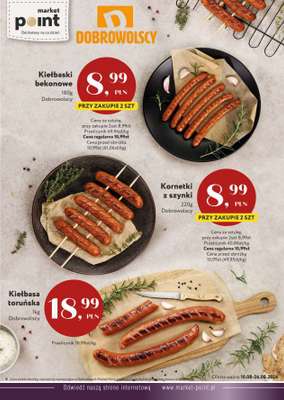 Market Point - gazetka promocyjna Gazetka od poniedziałku 10.08 do środy 26.08 - strona 4