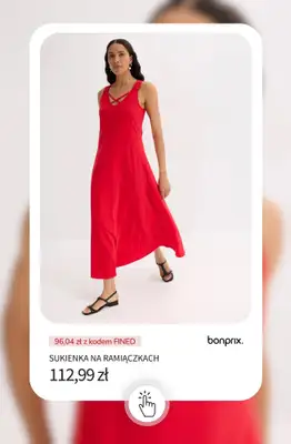 bonprix - gazetka promocyjna -15% na wybrane produkty + darmowa dostawa! od poniedziałku 10.08 do wtorku 11.08 - strona 7