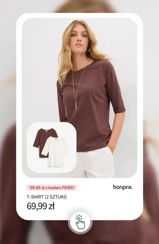bonprix - gazetka promocyjna -15% na wybrane produkty + darmowa dostawa! od poniedziałku 10.08 do wtorku 11.08 - strona 6