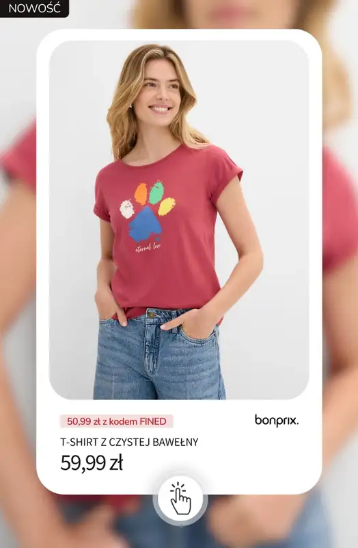 bonprix - gazetka promocyjna -15% na wybrane produkty + darmowa dostawa! od poniedziałku 10.08 do wtorku 11.08 - strona 3